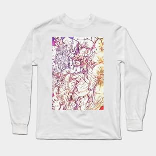 Angel in the flowerbed Long Sleeve T-Shirt